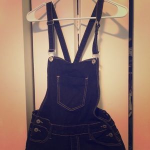 Papaya Denim Overalls
